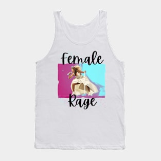 Taylor Swift Singing Female Rage TTPD Who's Afraid of Lil Ol Her Tank Top